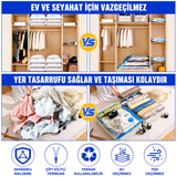 Travelly Vakumlu Valiz Torbası Seti