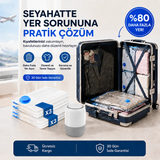 Travelly Vakumlu Valiz Torbası Seti