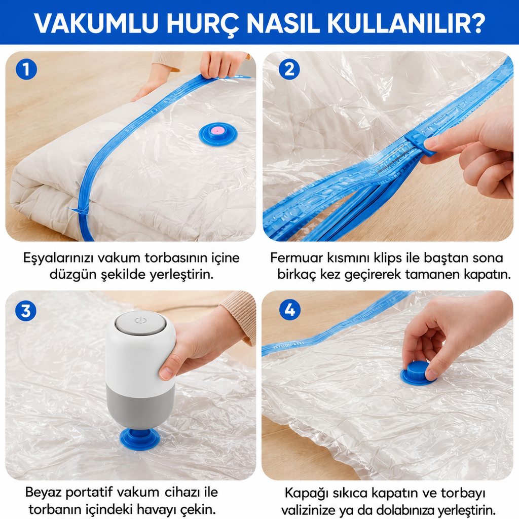Şarjlı vakum pompası kullanımı