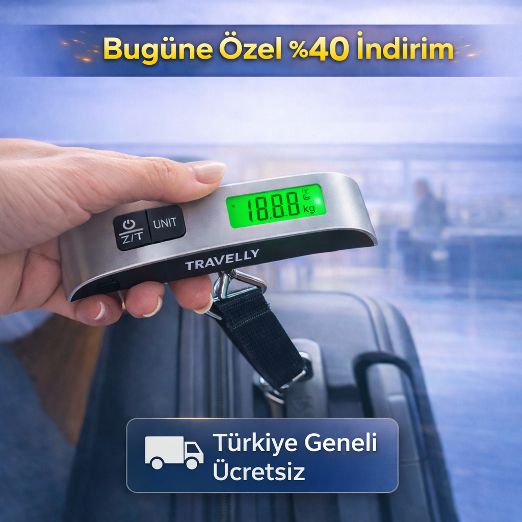 Travelly Dijital Bavul Tartısı